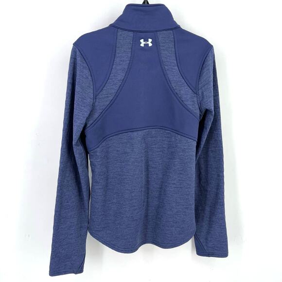 Under Armour Gamnut 1/4 Zip Pullover Fleece Shirt Womens Size XS Purple - Picture 3 of 6